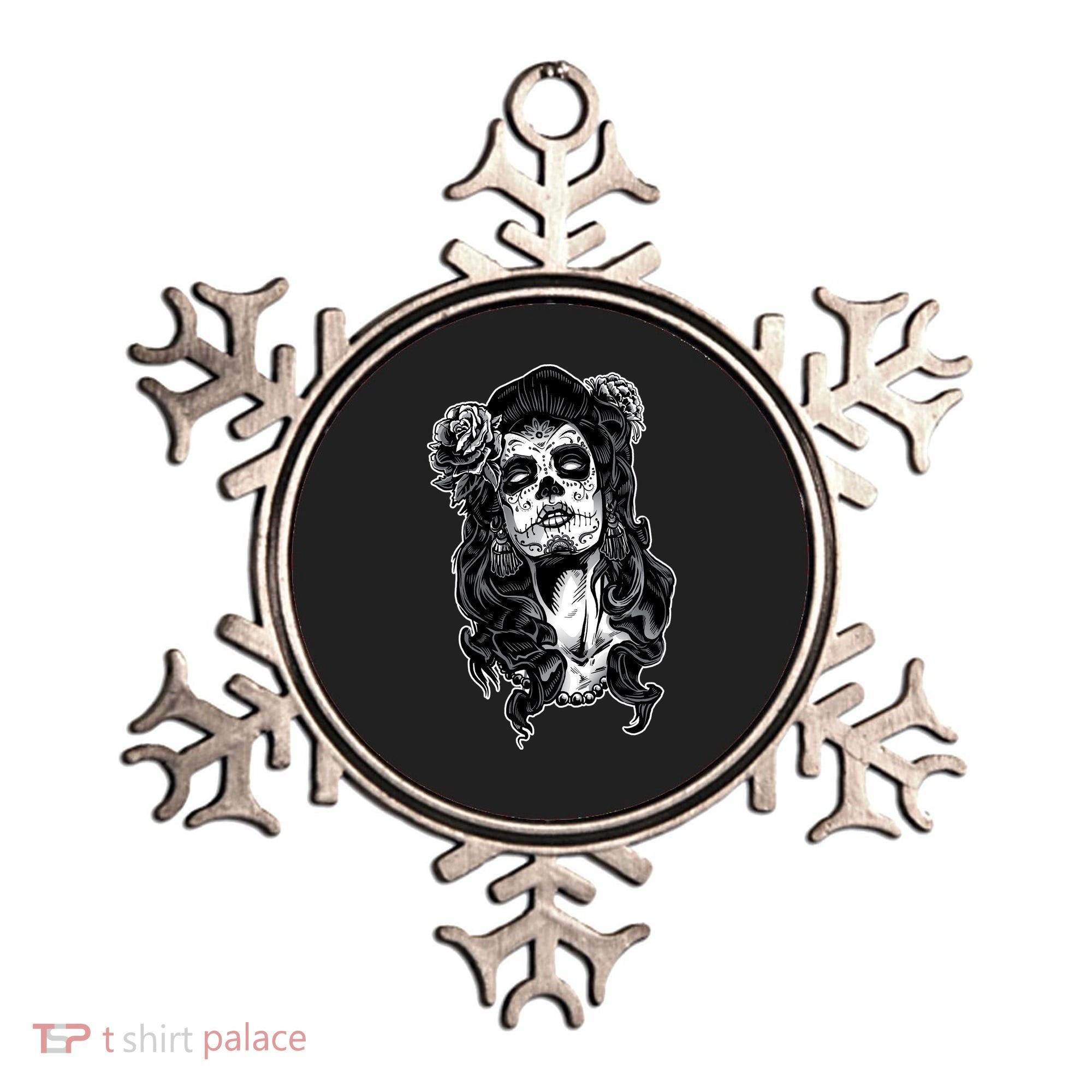Day Of The Dead Beauty Skeleton Ornament