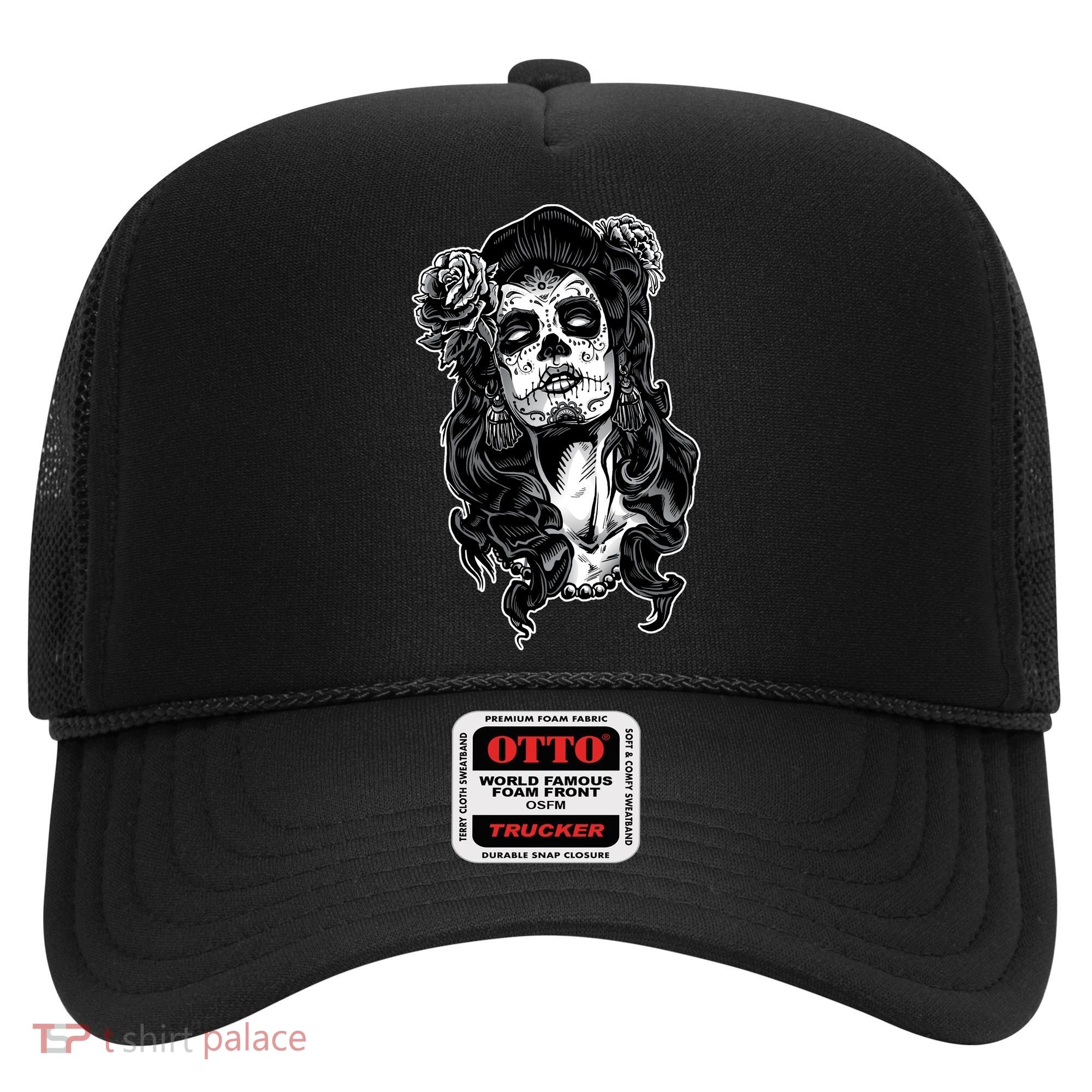 Day Of The Dead Beauty Skeleton Hat