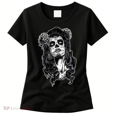 Day Of The Dead Beauty Skeleton Women's T-Shirt