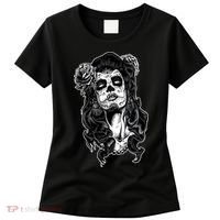 Day Of The Dead Beauty Skeleton Women's T-Shirt thumb 0
