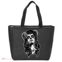Day Of The Dead Beauty Skeleton Tote Bag thumb 0