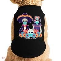 Day Of The Dead Dia De Los Muertos Quarantine Doggie Tank thumb 0