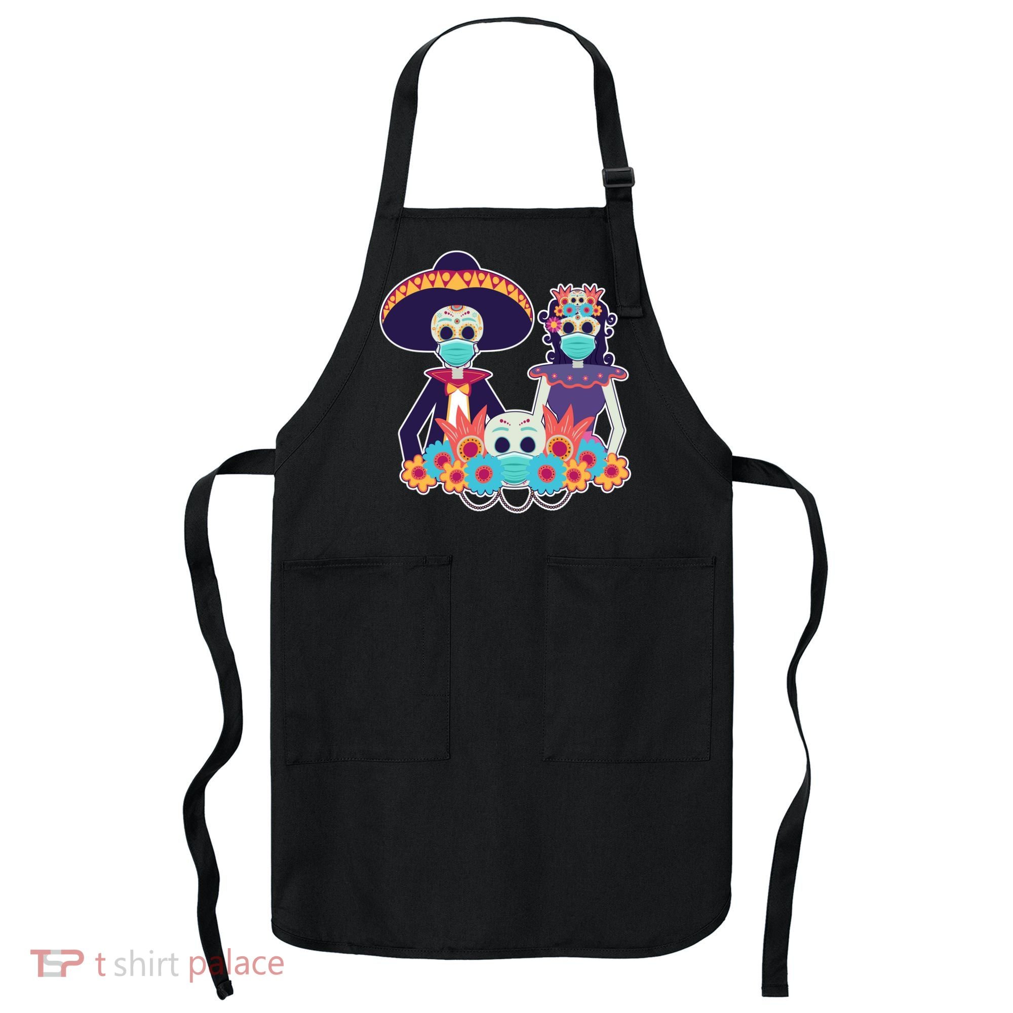 Day Of The Dead Dia De Los Muertos Quarantine Apron