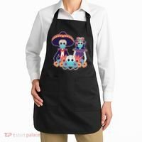 Day Of The Dead Dia De Los Muertos Quarantine Apron thumb 2