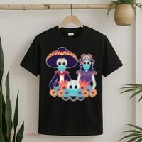 Day Of The Dead Dia De Los Muertos Quarantine T-Shirt thumb 2