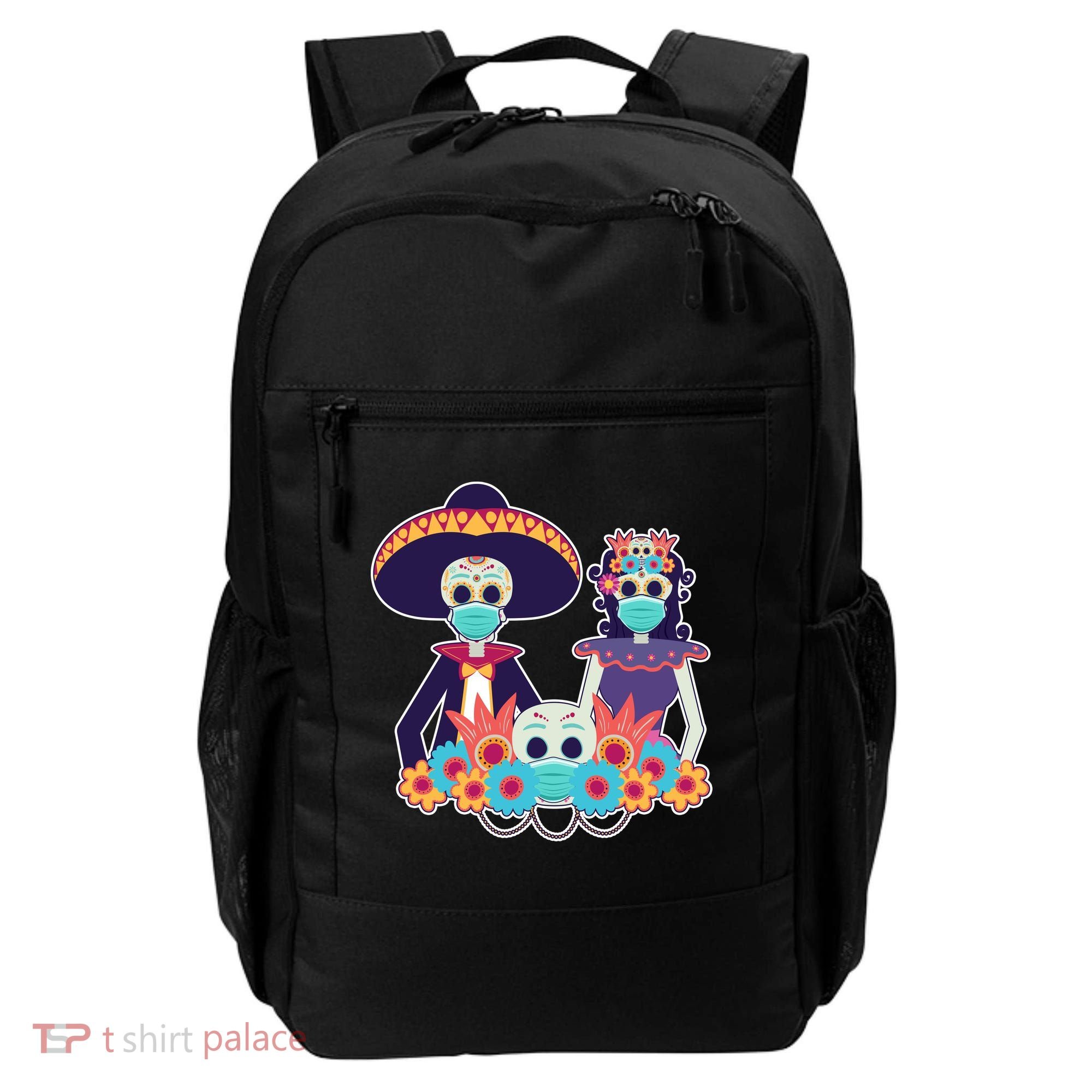 Day Of The Dead Dia De Los Muertos Quarantine Backpack