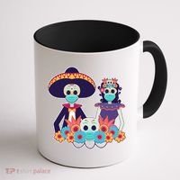Day Of The Dead Dia De Los Muertos Quarantine Coffee Mug thumb 1