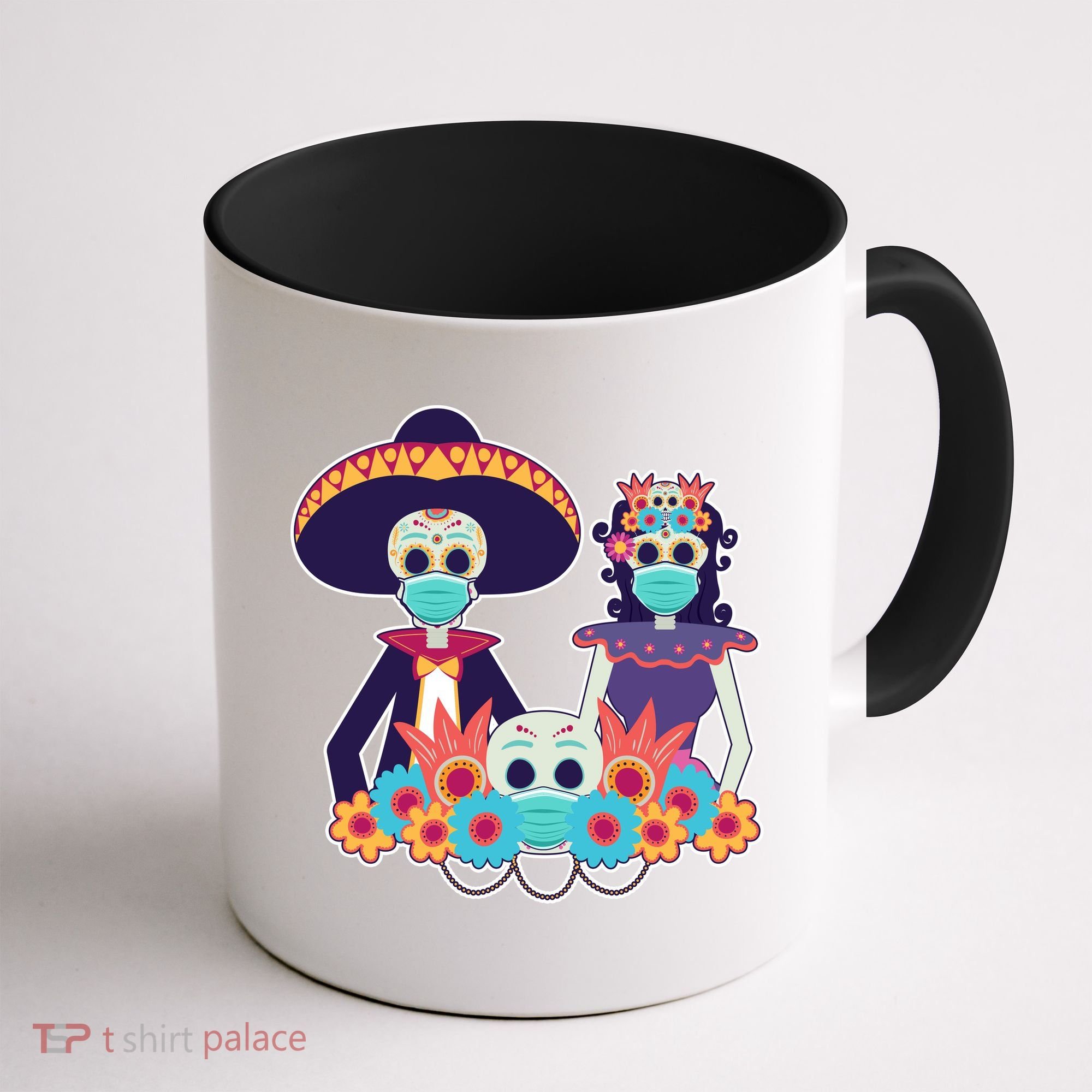 Day Of The Dead Dia De Los Muertos Quarantine Coffee Mug