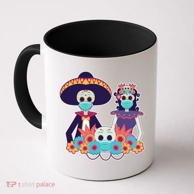 Day Of The Dead Dia De Los Muertos Quarantine Coffee Mug