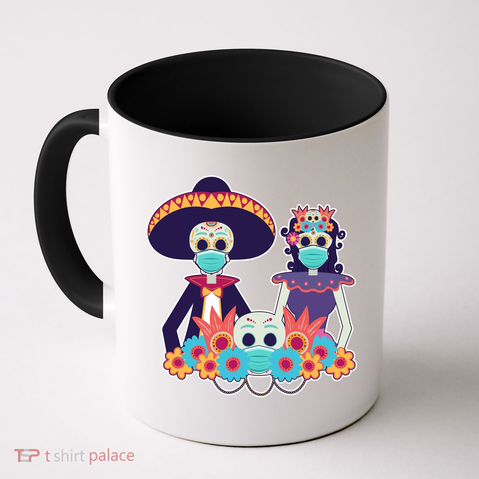 Day Of The Dead Dia De Los Muertos Quarantine Coffee Mug