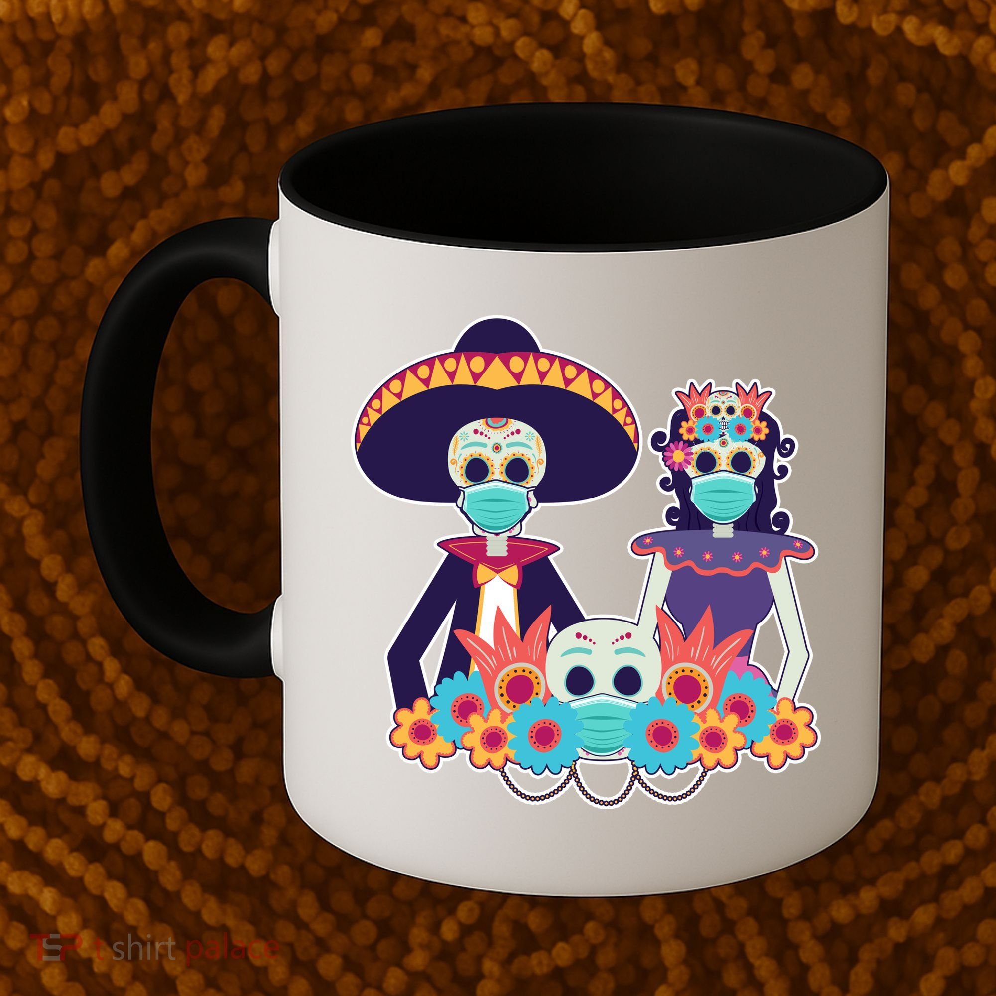 Day Of The Dead Dia De Los Muertos Quarantine Coffee Mug