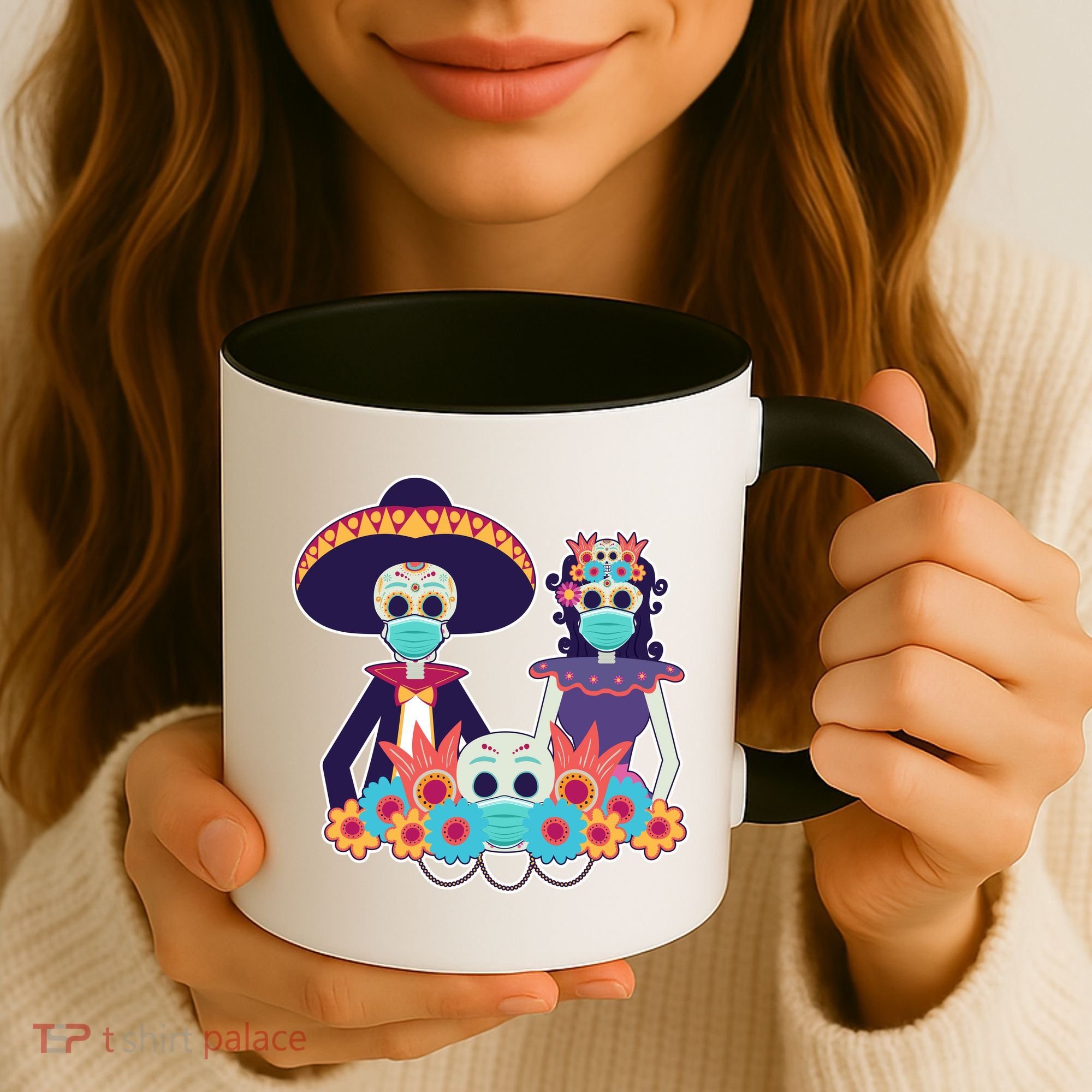 Day Of The Dead Dia De Los Muertos Quarantine Coffee Mug