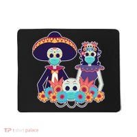 Day Of The Dead Dia De Los Muertos Quarantine Mousepad thumb 0