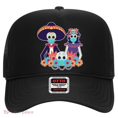 Day Of The Dead Dia De Los Muertos Quarantine Hat