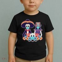 Day Of The Dead Dia De Los Muertos Quarantine Toddler T-Shirt thumb 2