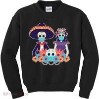 Day Of The Dead Dia De Los Muertos Quarantine Kids Sweatshirt thumb 0