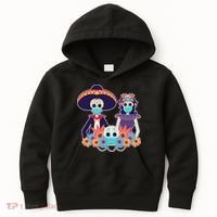 Day Of The Dead Dia De Los Muertos Quarantine Kids Hoodie thumb 0