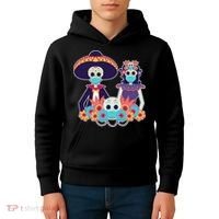 Day Of The Dead Dia De Los Muertos Quarantine Kids Hoodie thumb 4