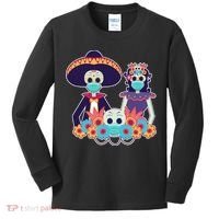 Day Of The Dead Dia De Los Muertos Quarantine Kids Long Sleeve Shirt thumb 0
