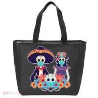 Day Of The Dead Dia De Los Muertos Quarantine Tote Bag thumb 0