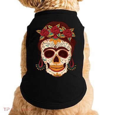 Day Of The Dead Female Doggie Tank