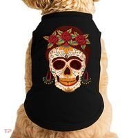 Day Of The Dead Female Doggie Tank thumb 0