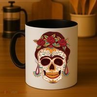 Day Of The Dead Female Coffee Mug thumb 4