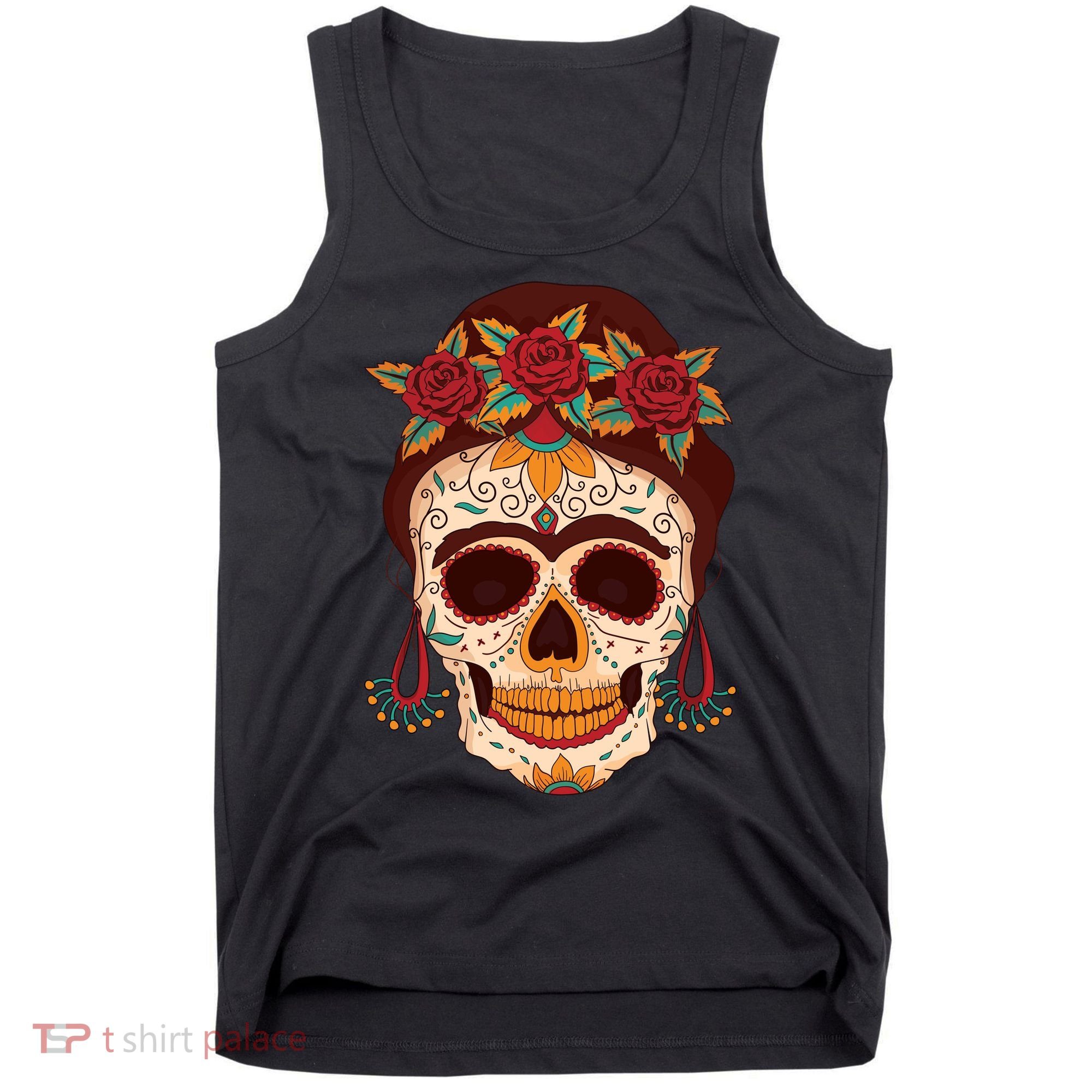 Day Of The Dead Female Tank Top