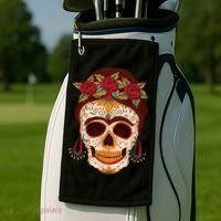 Day Of The Dead Female Golf Towel thumb 2