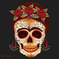 Day Of The Dead Female Golf Towel thumb 3