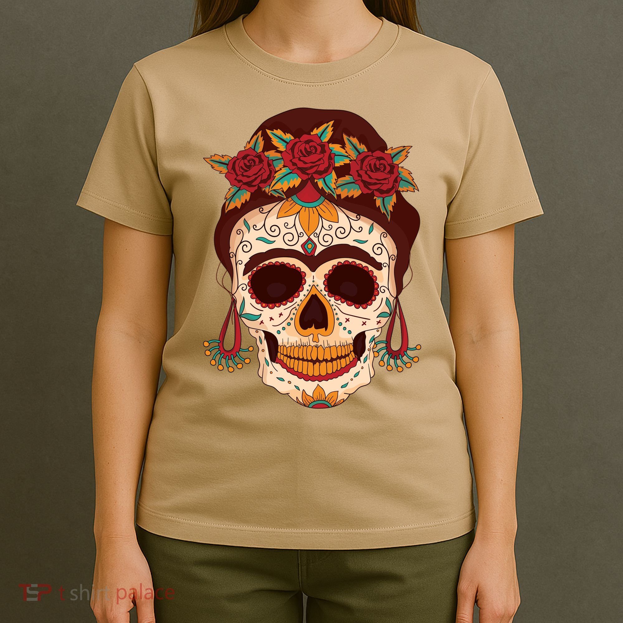 Day Of The Dead Female T-Shirt