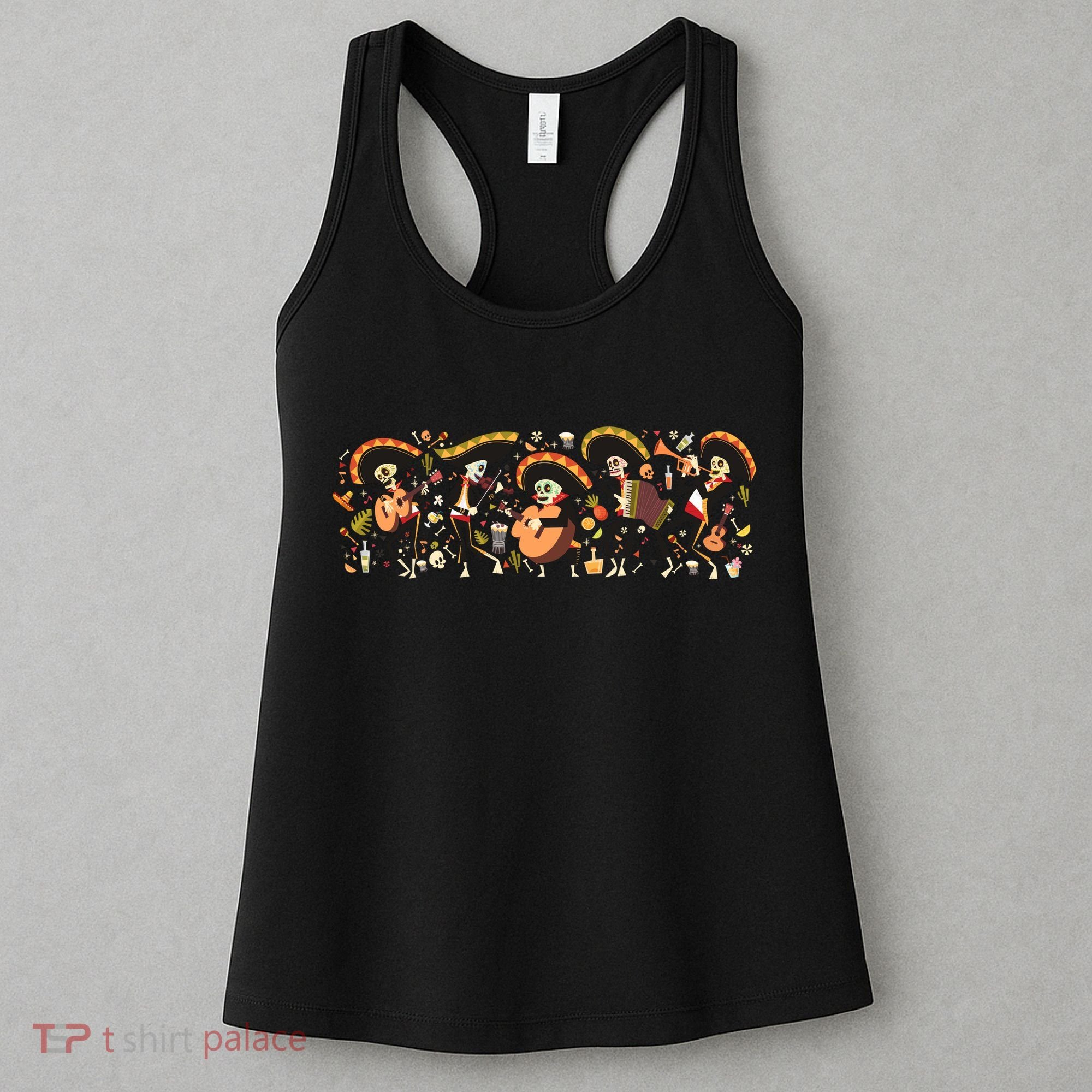 Day Of The dead Mariachi  Women's Tank Top