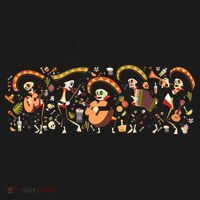 Day Of The dead Mariachi  Toddler Hoodie thumb 2