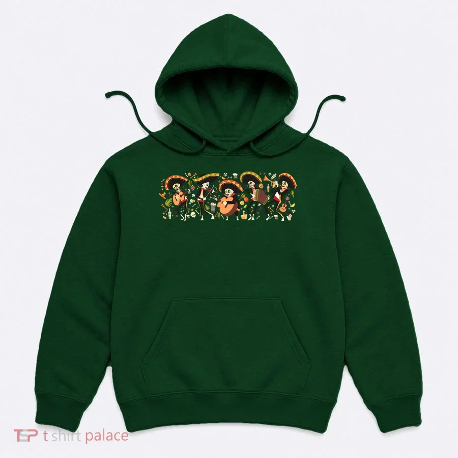 Day Of The dead Mariachi  Hoodie