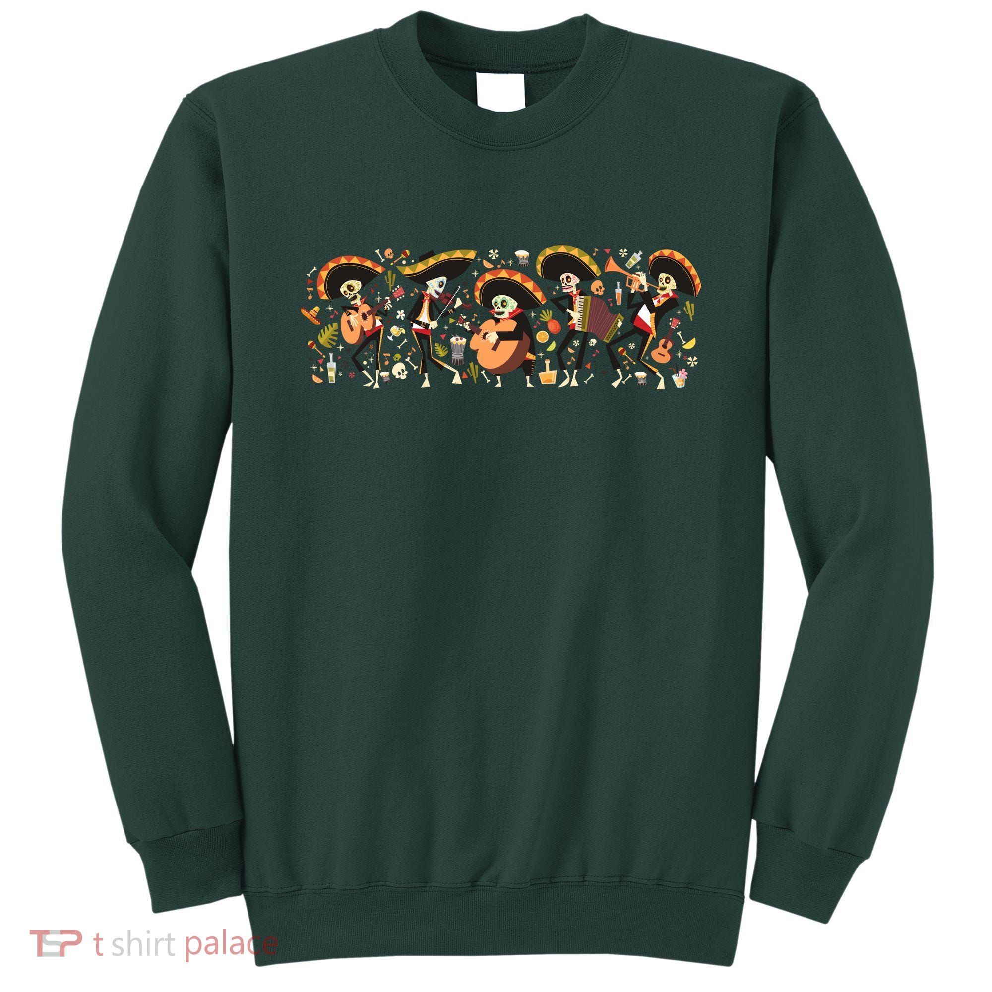 Day Of The dead Mariachi  Sweatshirt