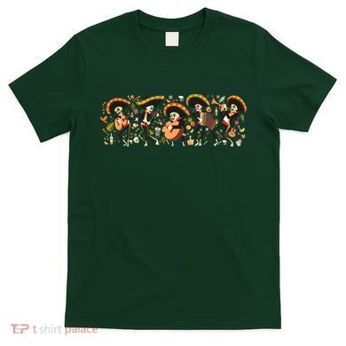 Day Of The dead Mariachi  T-Shirt