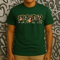 Day Of The dead Mariachi  T-Shirt thumb 3