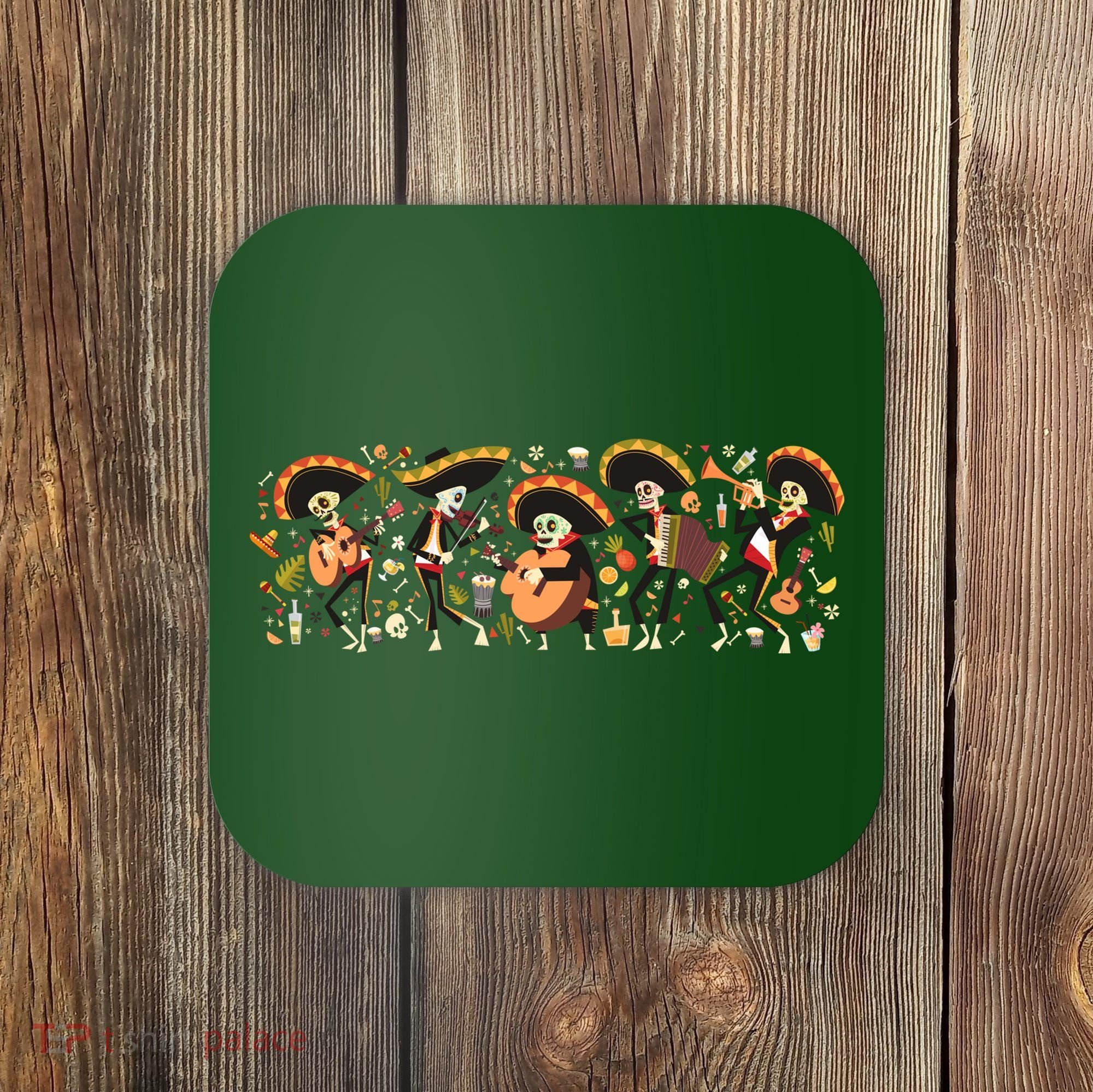 Day Of The dead Mariachi  Coaster