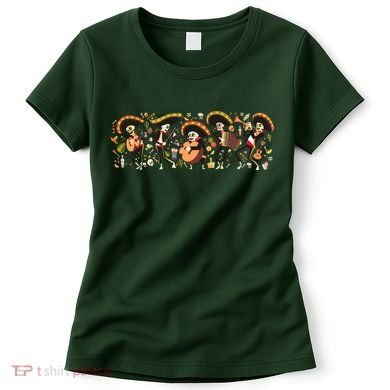 Day Of The dead Mariachi  Women's T-Shirt