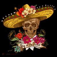 Day Of The Dead Mexican Skull Coffee Mug thumb 5