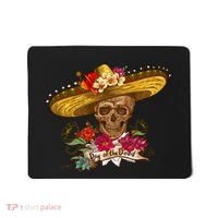 Day Of The Dead Mexican Skull Mousepad thumb 0