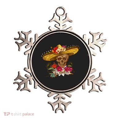 Day Of The Dead Mexican Skull Ornament