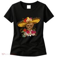 Day Of The Dead Mexican Skull Women's T-Shirt thumb 0