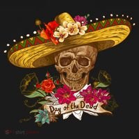 Day Of The Dead Mexican Skull Women's T-Shirt thumb 6