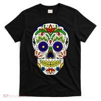 Day of the Dead Skull dia de los Muertos T-Shirt thumb 0