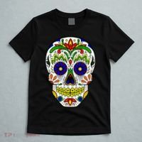 Day of the Dead Skull dia de los Muertos T-Shirt thumb 5