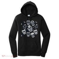 Day Of The Dead Skull Mash Up Women's Hoodie thumb 0
