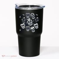 Day Of The Dead Skull Mash Up Tumbler thumb 0