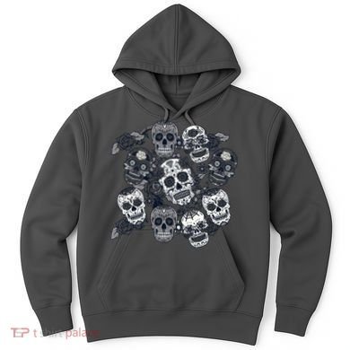 Day Of The Dead Skull Mash Up Hoodie