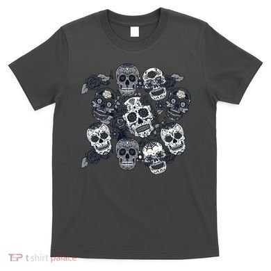 Day Of The Dead Skull Mash Up T-Shirt